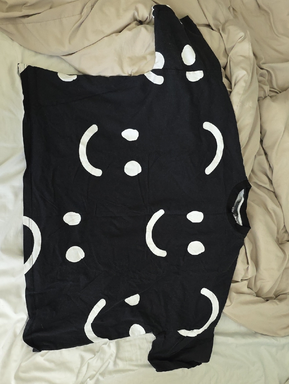 Lazy Oaf Happy Sad Oversized Boxy Tshirt